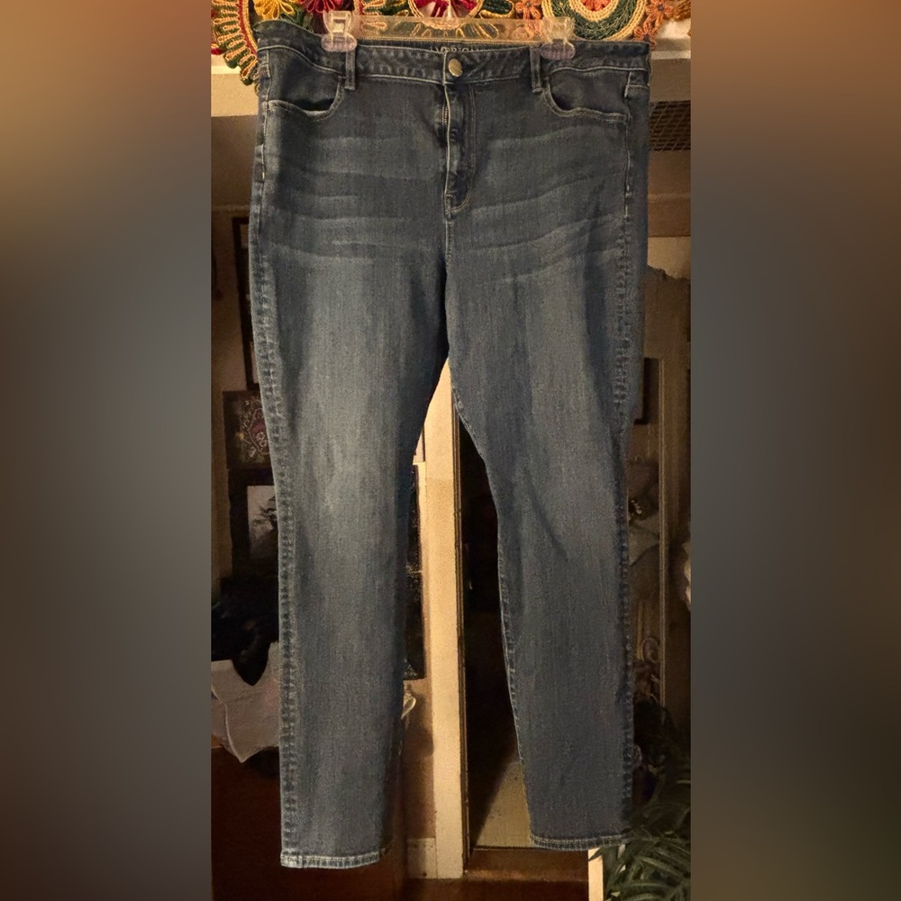 American Eagle Outfitters Hi-Rise Super Stretch Jegging Size 18 Long